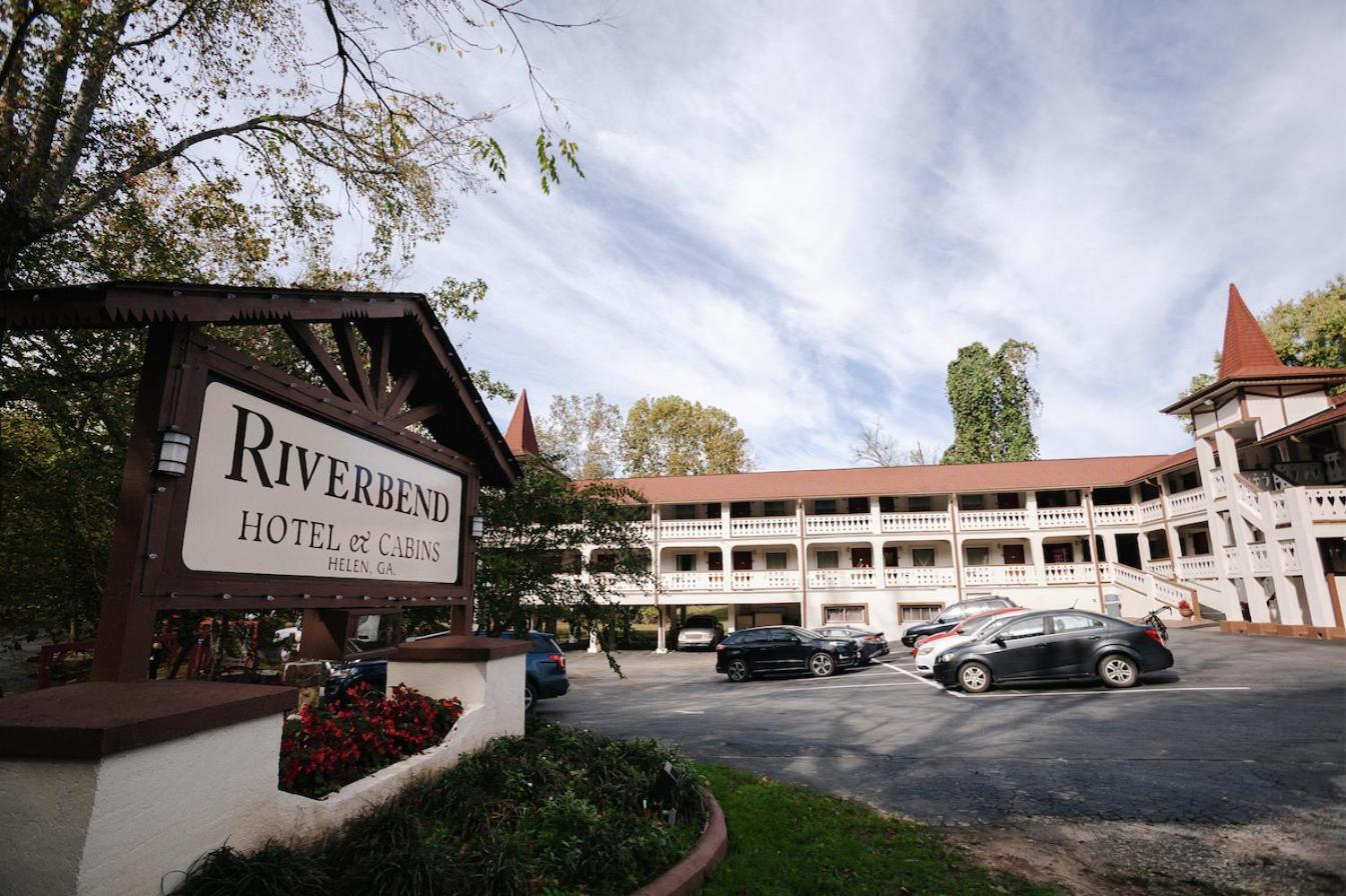 Riverbend Motel & Cabins Хелен Экстерьер фото